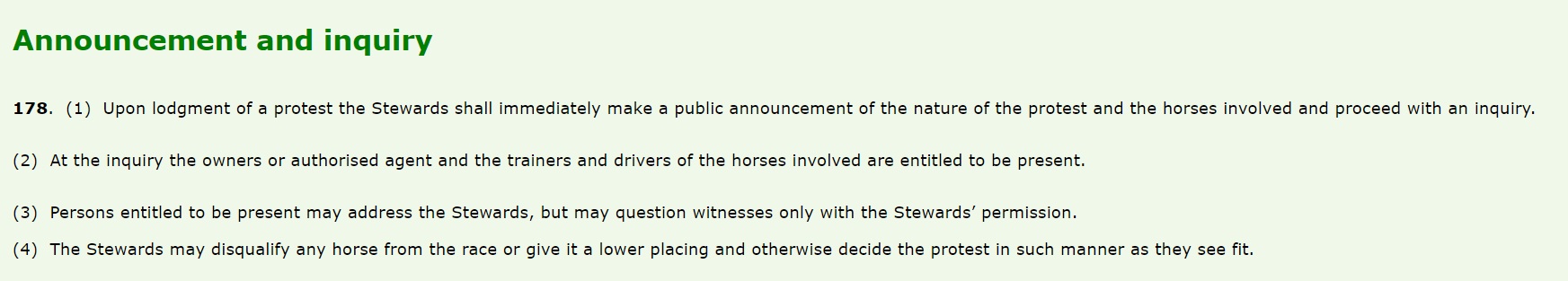 What Was the CEO Doing in the Stewards Room During The Protest Hearing?