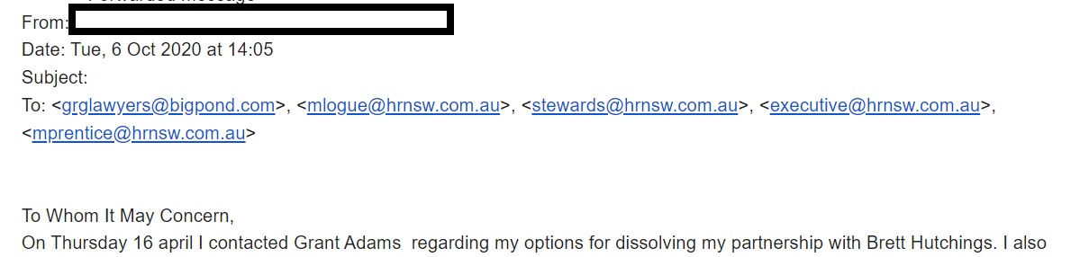 EXCLUSIVE – Copy of Complaint Made to Harness Racing NSW About Horse Being Beaten With Hammer – By Me (First Published 25 October 2022)