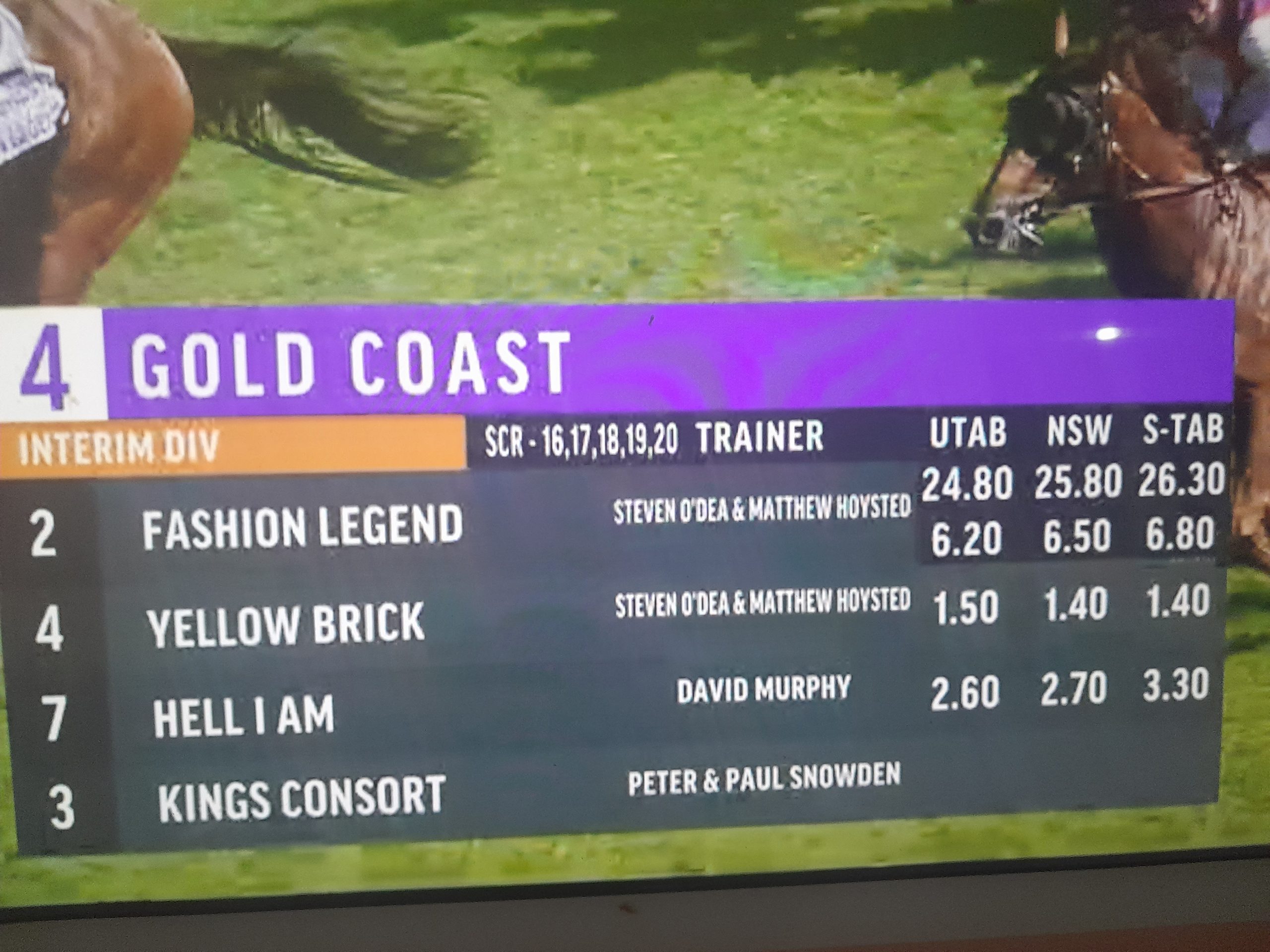 We Didn’t Have to Wait Long to Nail the Quaddie! – And We Got the 5th Leg of the Pick Six – Just One More to Go!