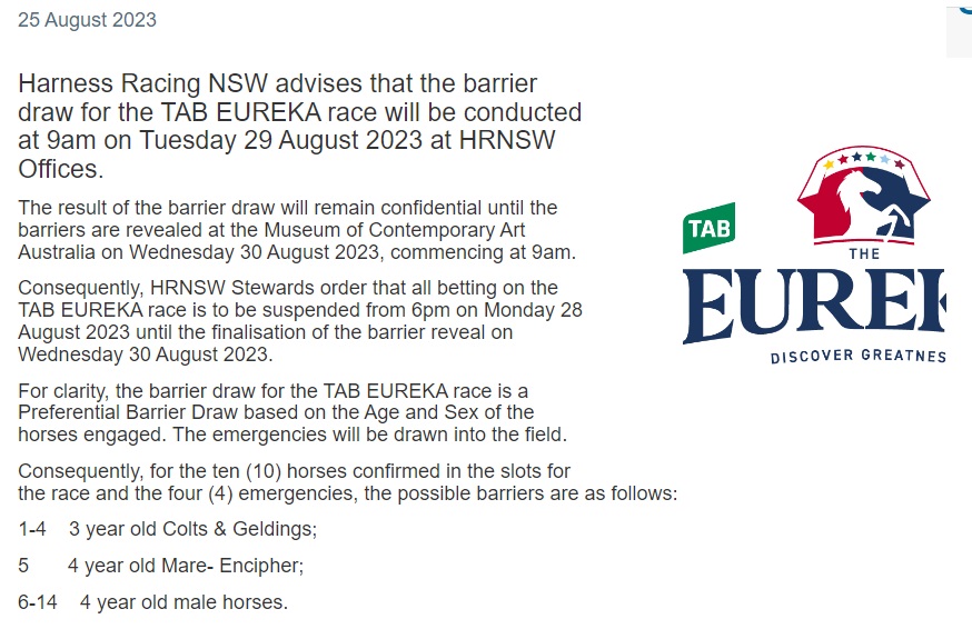 16 Questions About the Secrecy Surrounding the Draw For the Eureka