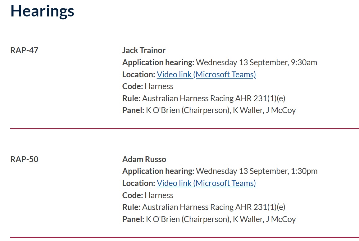 An Interesting Day in the QLD Racing Appeals Panel