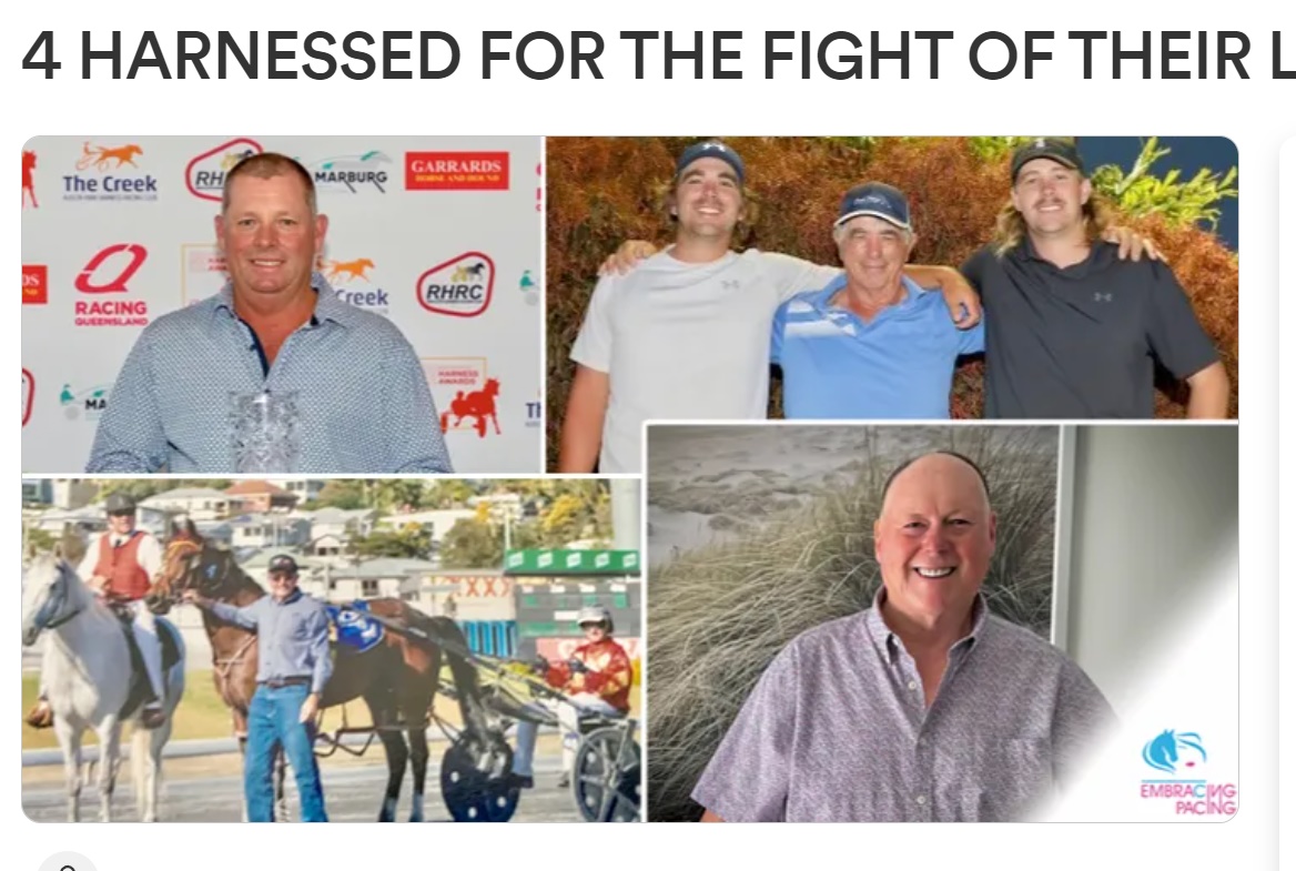 Dig Deep to Help Four Top Trot Blokes Who Are Facing a Real Hard Time