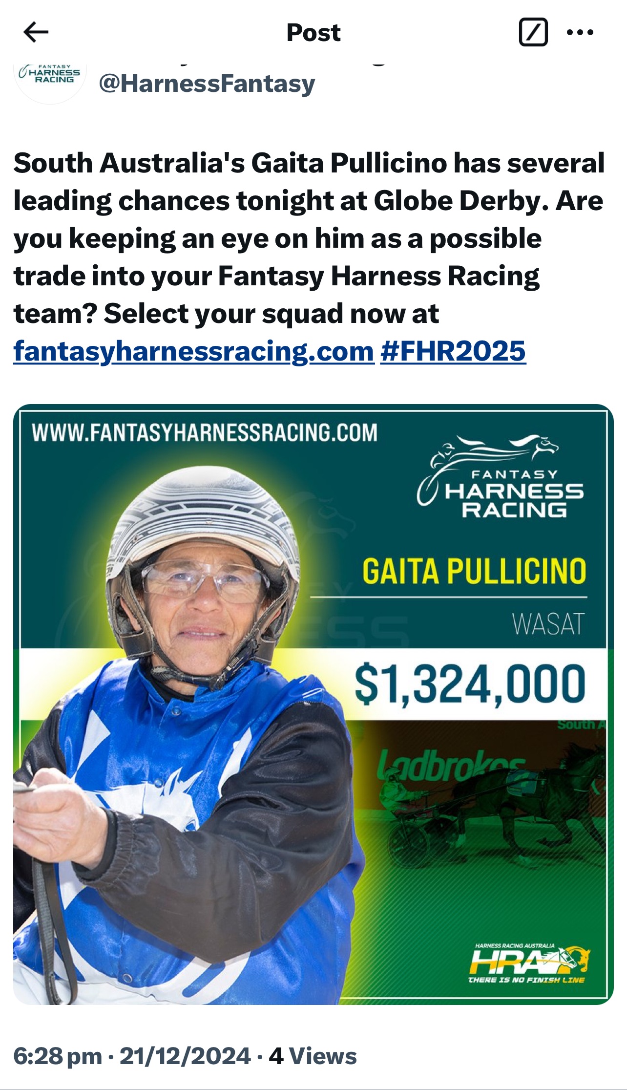And Here I Was Thinking Gaita Was a Woman - A Four-Legged Lottery