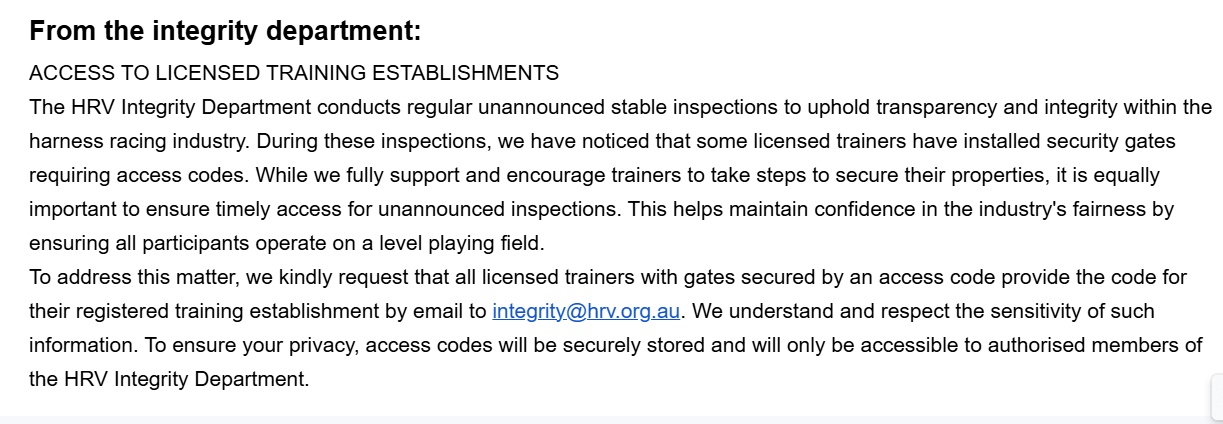 A Layman’s View About HRV’s Blanket Request For Security Access Codes