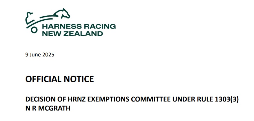 Outrageous Fortune – Horse Doper Nigel McGrath Allowed Back into Harness Racing Despite Being Disqualified For Three More Years