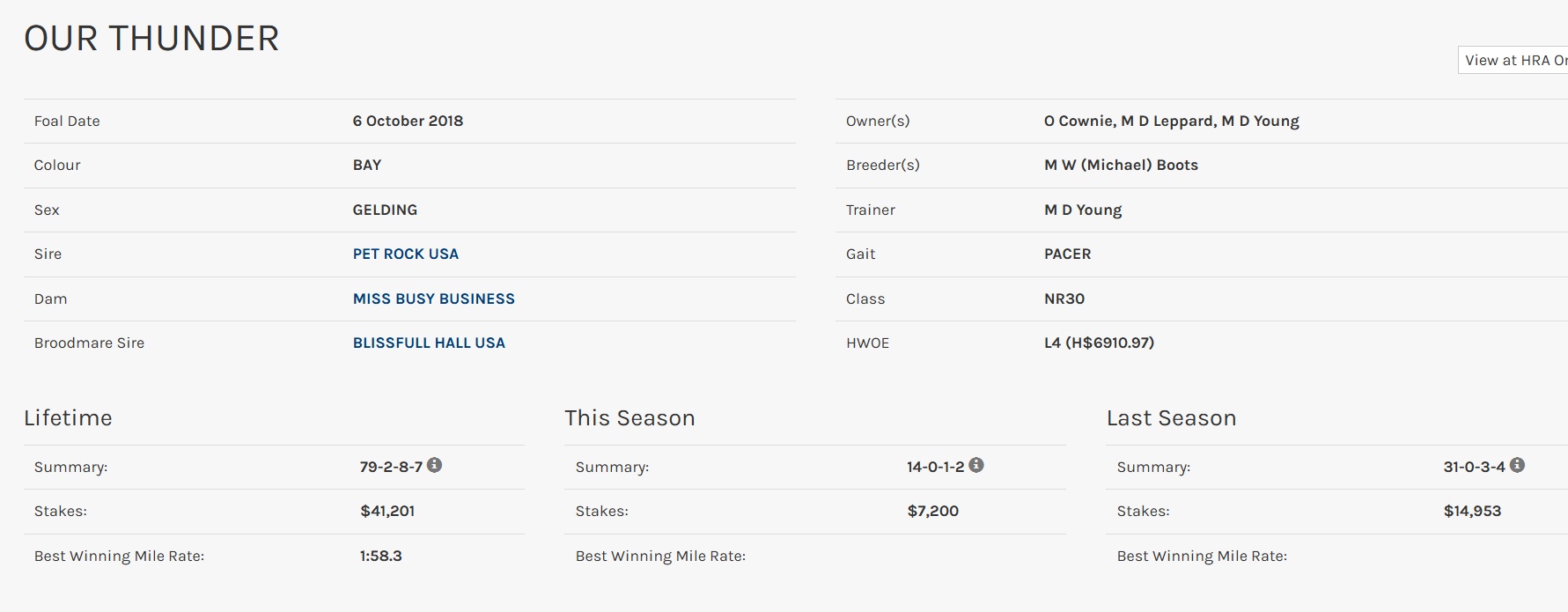 Is WA Harness Racing Really This Bad? – Or is Trainer Michael Young That Good?