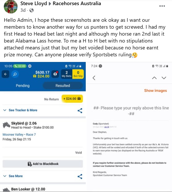 Is Head to Head Betting on Victorian Races Actually Legal?