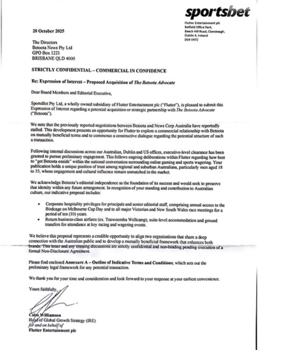 Can This Be For Real? – Do You Reckon They Will They Buy Us Too?