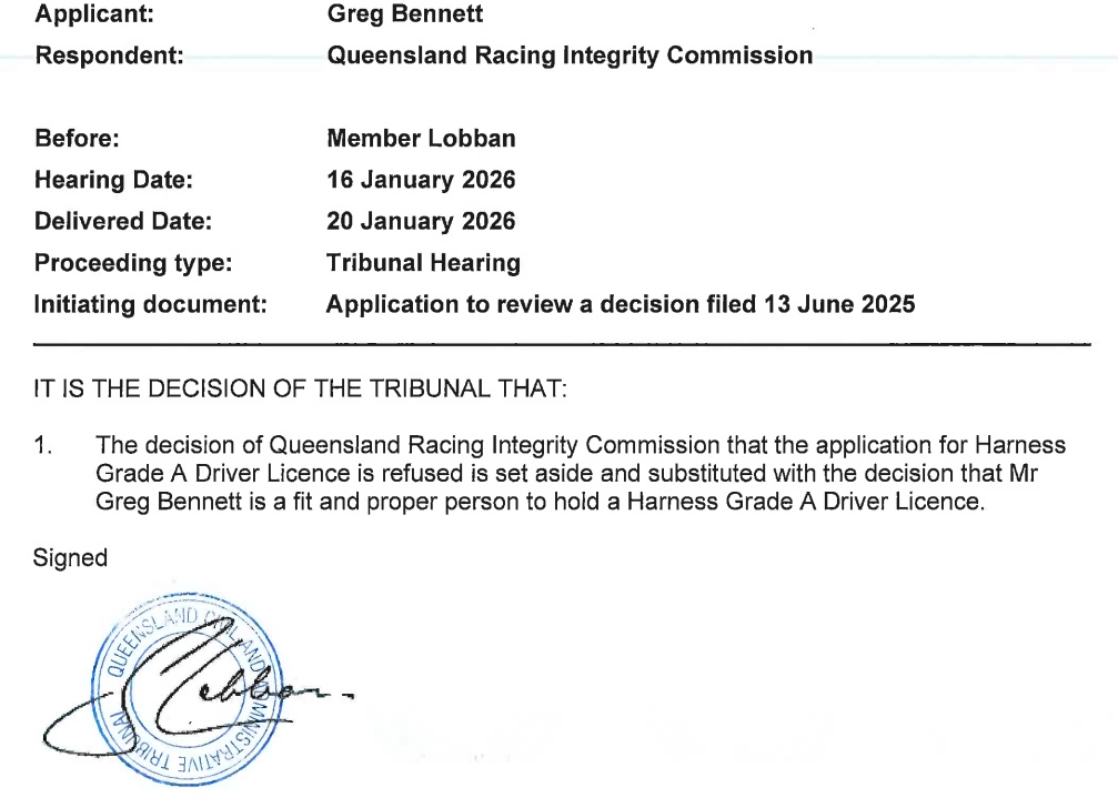The Long March to Freedom is Over – Greg Bennett is Back – There is a Story That Goes With It, But We Will Tell You About it Later