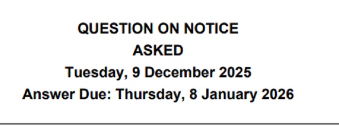 Answer on Future of Deagon Racecourse Due Today