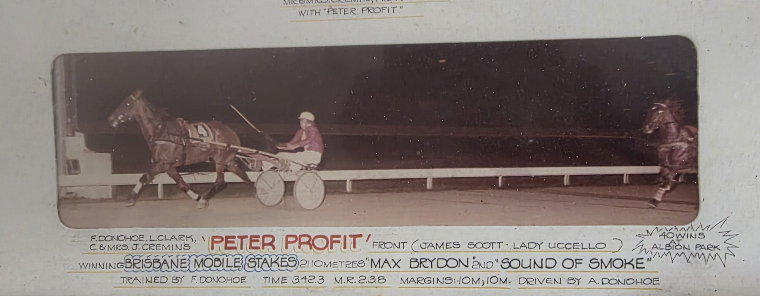 Early Thoughts on Saturday Night’s Trots – I’m Excited – Who Wouldn’t Be?