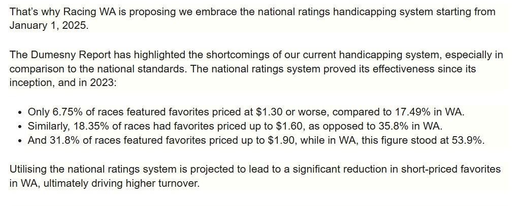 Whatever Happened to WA Embracing the National Ratings System?
