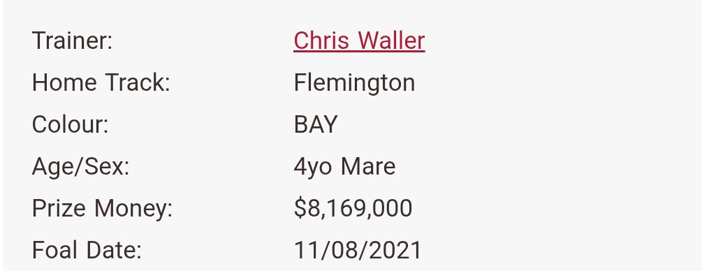 Autumn Glow Moves Stable Again – According to Racenet Anyway