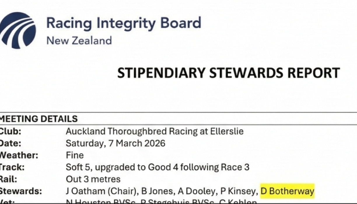 Porn-exposing lawyer also a steward and adjudicator with Racing Integrity Board