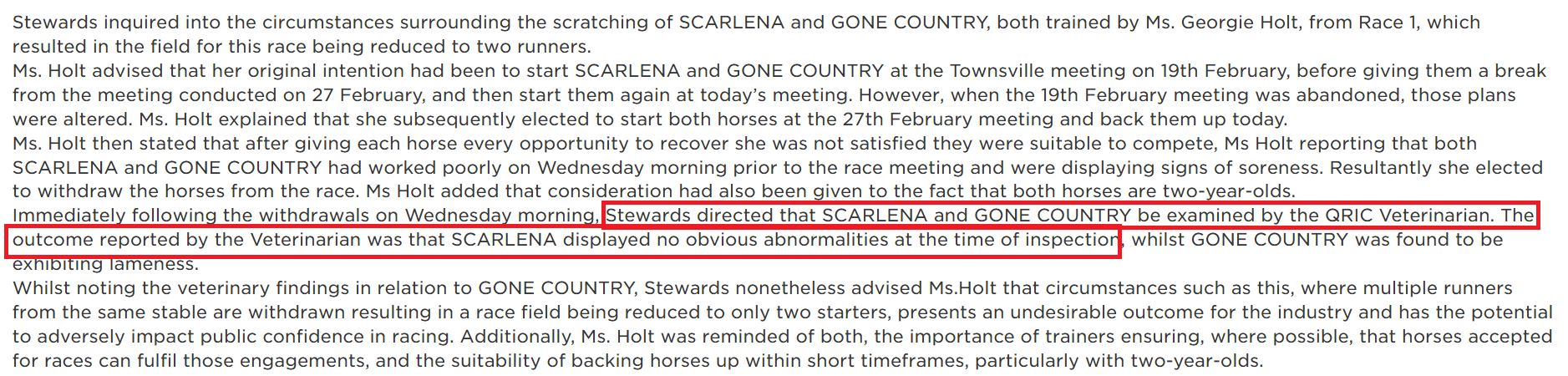 A Very Fair Question