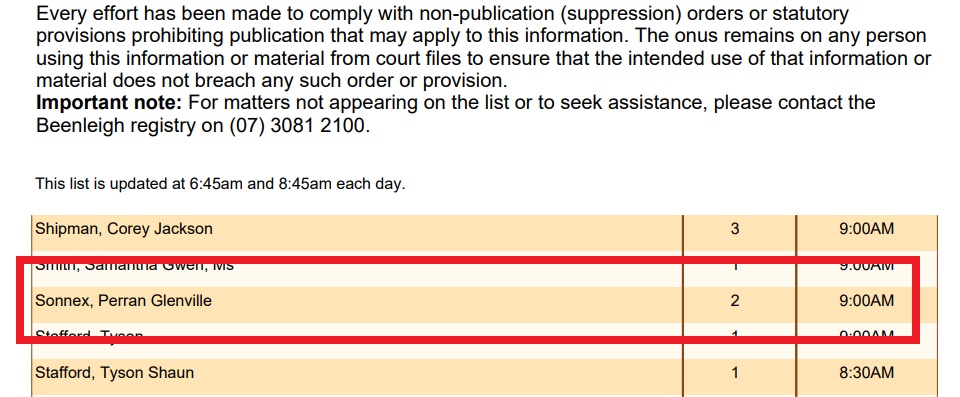 In the Courts – Part 1 – I Wonder if it’s the Same Bloke?