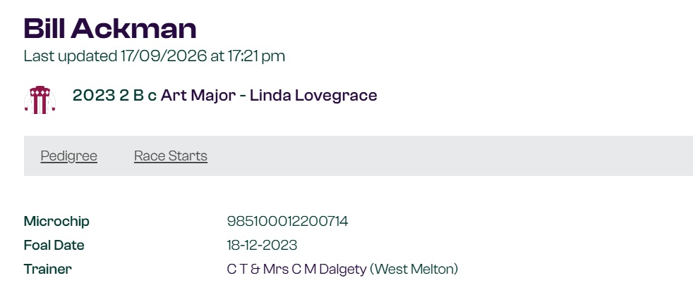 Some Horse Names Just Should Not Be Allowed