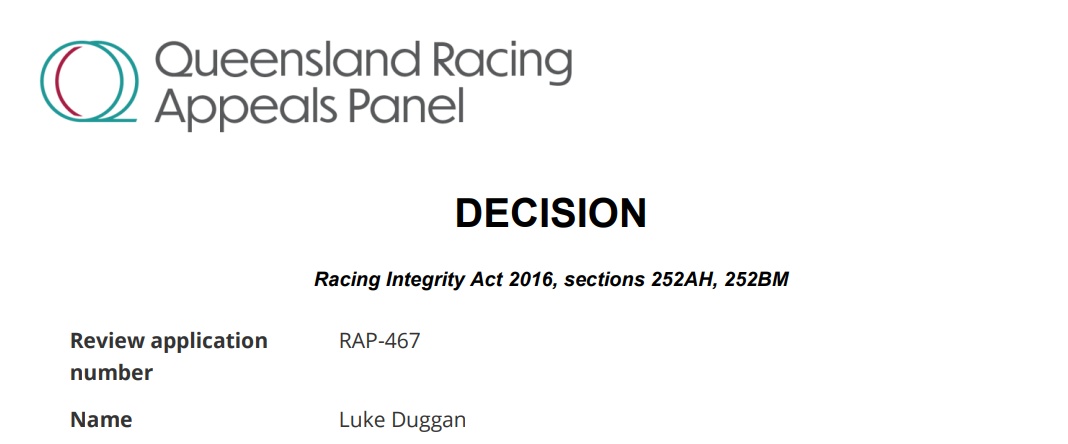 Luke Duggan Wins Appeal – Sort Of