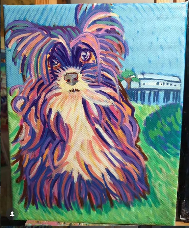 Want a Painting of Your Puppy?