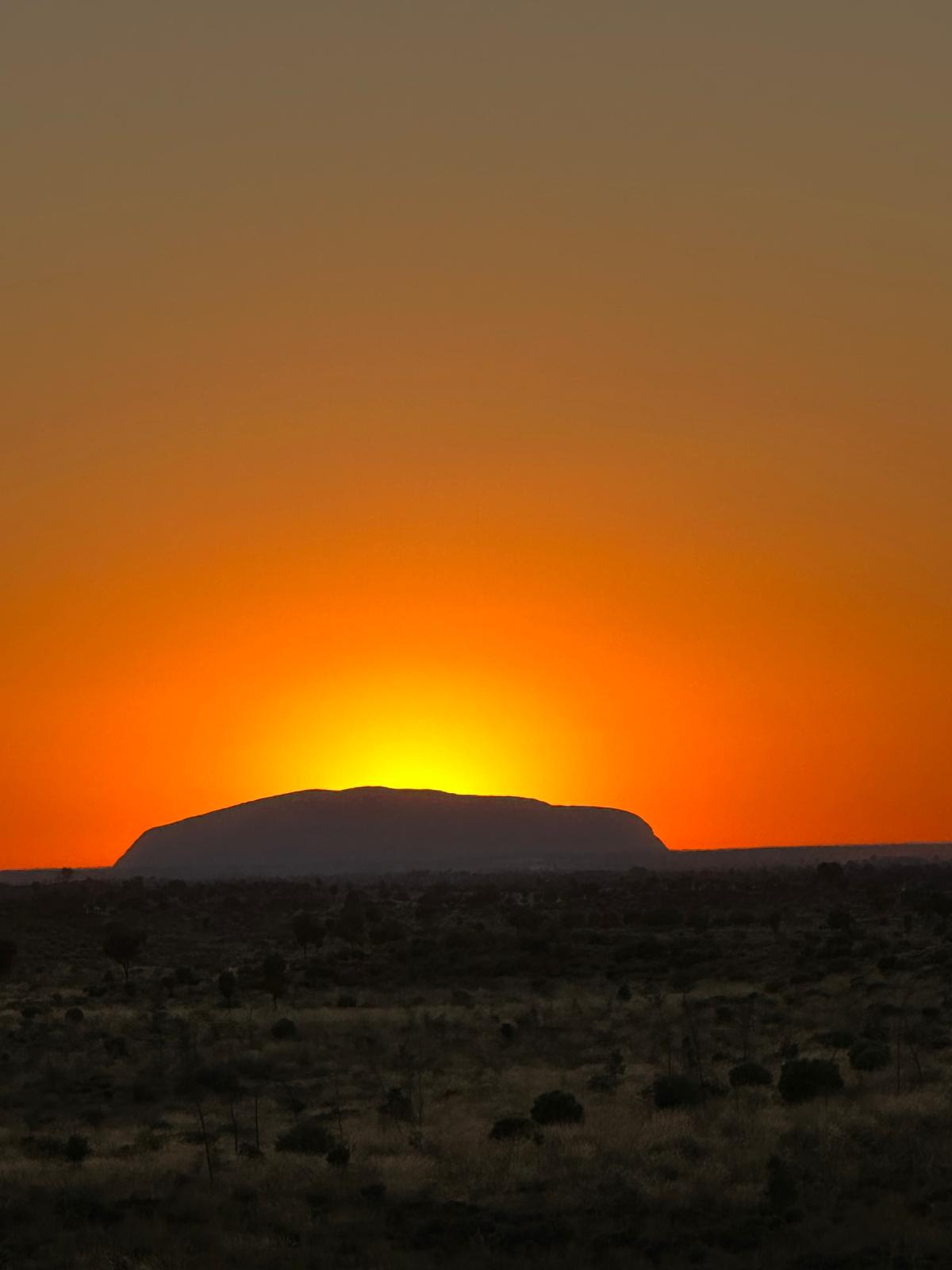 It’s Magic in the Morning at Uluru