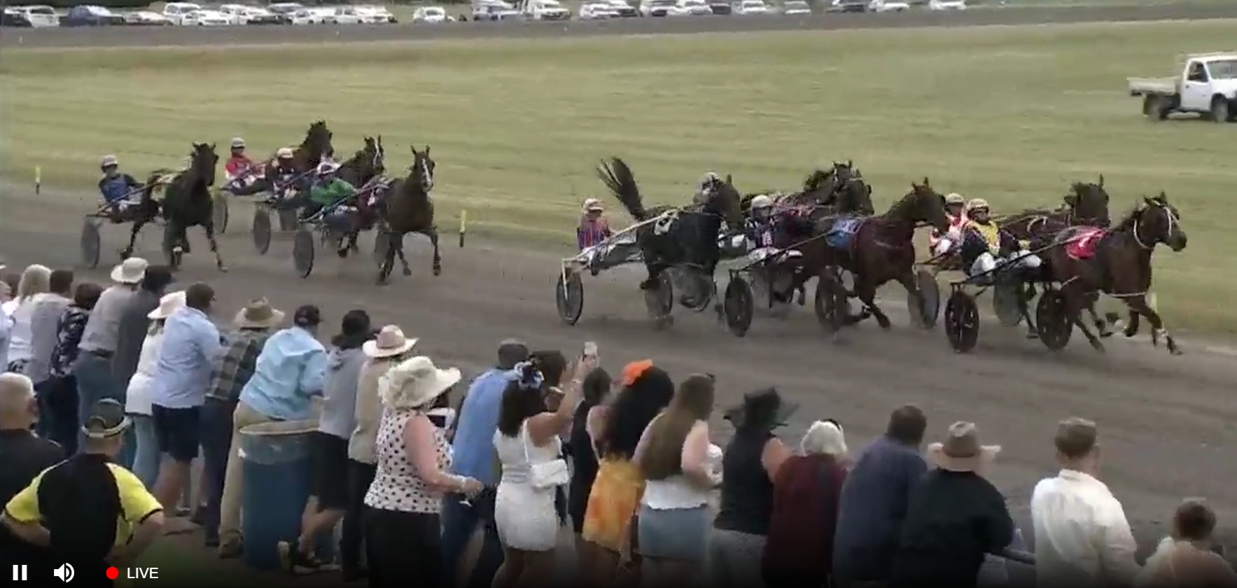 Eugowra Shows the City Slickers How Trot Meetings are Done