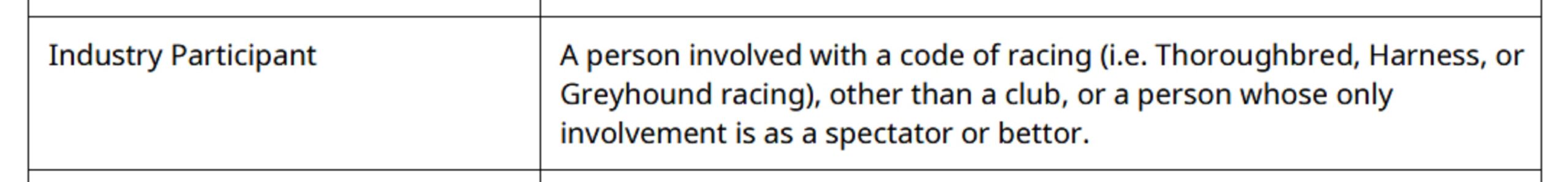 Don’t Watch the Races Unless You Want to Be Bound By the Rules